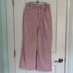 Pink Corduroy Pants